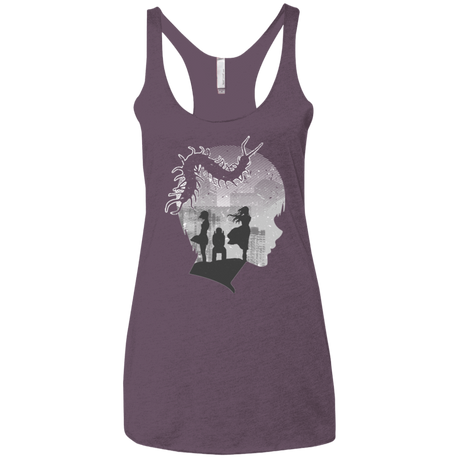 T-Shirts Vintage Purple / X-Small Ghoul in Tokyo Women's Triblend Racerback Tank