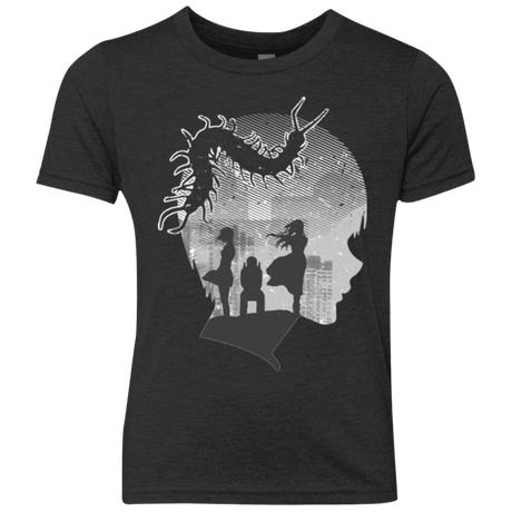 T-Shirts Vintage Black / YXS Ghoul in Tokyo Youth Triblend T-Shirt