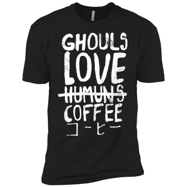 T-Shirts Black / YXS Ghouls Love Coffee Boys Premium T-Shirt