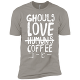 T-Shirts Light Grey / YXS Ghouls Love Coffee Boys Premium T-Shirt