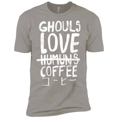 T-Shirts Light Grey / YXS Ghouls Love Coffee Boys Premium T-Shirt