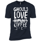 T-Shirts Midnight Navy / YXS Ghouls Love Coffee Boys Premium T-Shirt