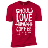 T-Shirts Red / YXS Ghouls Love Coffee Boys Premium T-Shirt