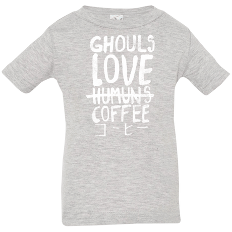 T-Shirts Heather / 6 Months Ghouls Love Coffee Infant Premium T-Shirt