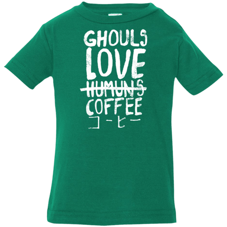 T-Shirts Kelly / 6 Months Ghouls Love Coffee Infant Premium T-Shirt