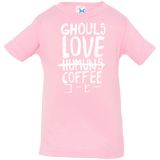 T-Shirts Pink / 6 Months Ghouls Love Coffee Infant Premium T-Shirt
