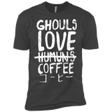 T-Shirts Heavy Metal / X-Small Ghouls Love Coffee Men's Premium T-Shirt