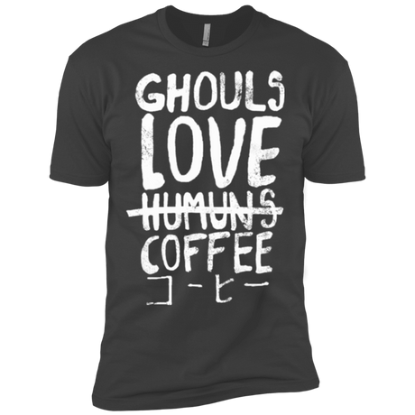T-Shirts Heavy Metal / X-Small Ghouls Love Coffee Men's Premium T-Shirt