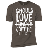 T-Shirts Warm Grey / X-Small Ghouls Love Coffee Men's Premium T-Shirt
