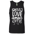 T-Shirts Black / Small Ghouls Love Coffee Men's Premium Tank Top