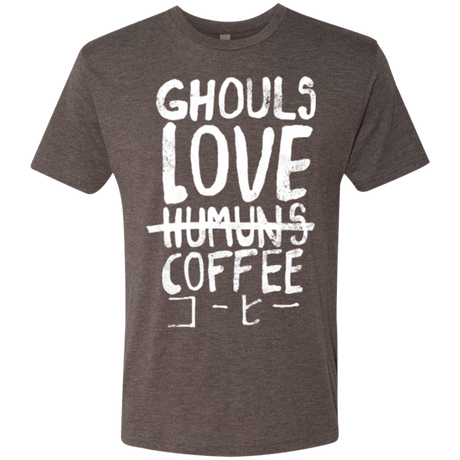 T-Shirts Macchiato / Small Ghouls Love Coffee Men's Triblend T-Shirt