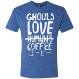 T-Shirts Vintage Royal / Small Ghouls Love Coffee Men's Triblend T-Shirt