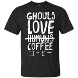 T-Shirts Black / Small Ghouls Love Coffee T-Shirt