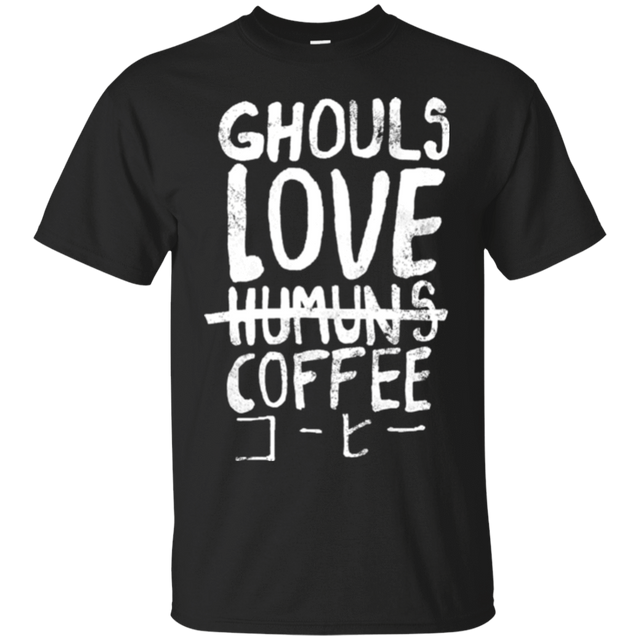 T-Shirts Black / Small Ghouls Love Coffee T-Shirt