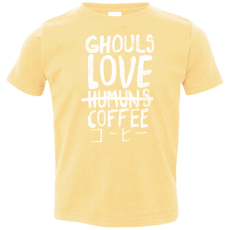 T-Shirts Butter / 2T Ghouls Love Coffee Toddler Premium T-Shirt