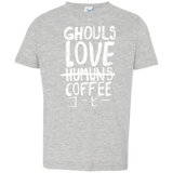 T-Shirts Heather / 2T Ghouls Love Coffee Toddler Premium T-Shirt
