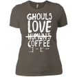 T-Shirts Warm Grey / X-Small Ghouls Love Coffee Women's Premium T-Shirt