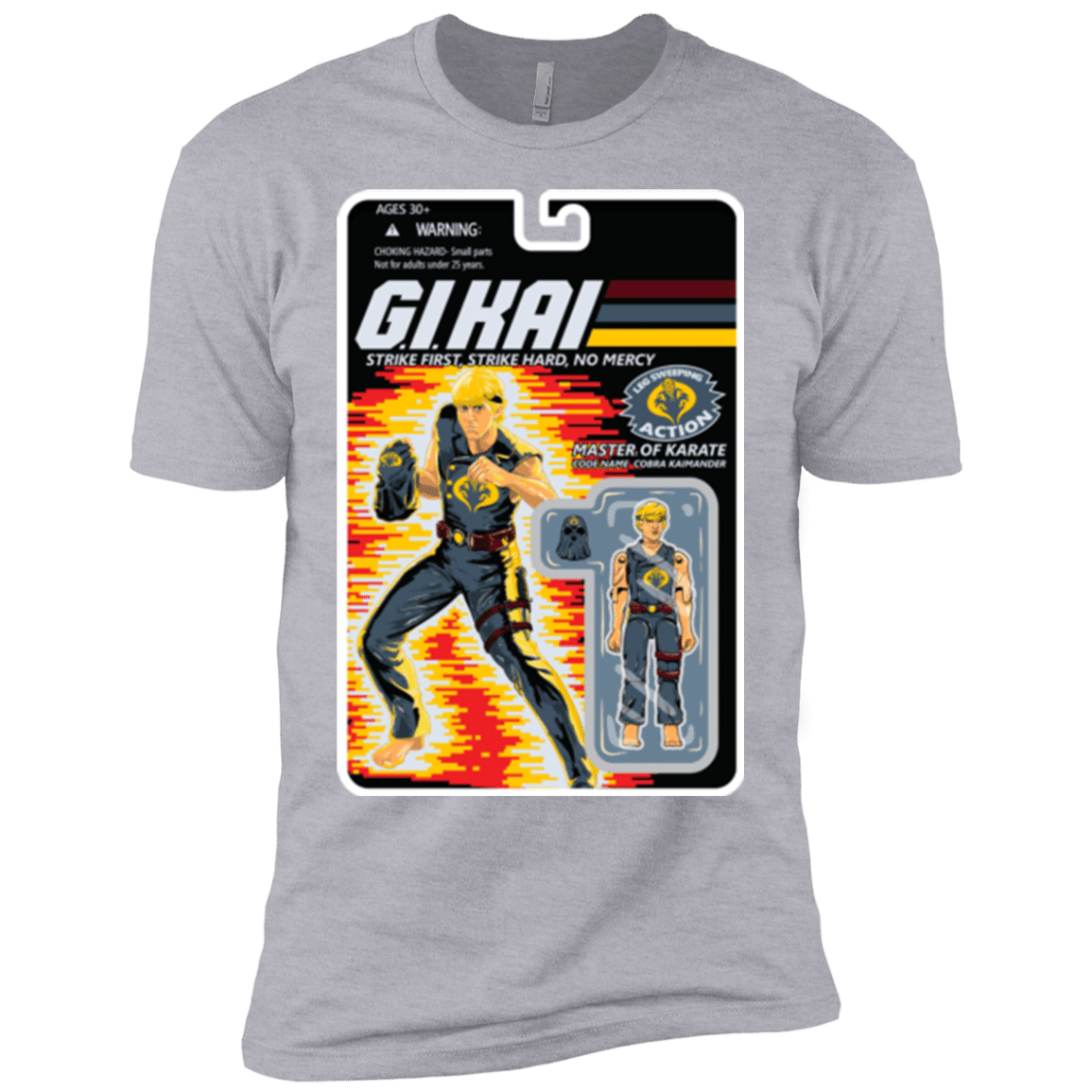 T-Shirts Heather Grey / YXS GI KAI Boys Premium T-Shirt