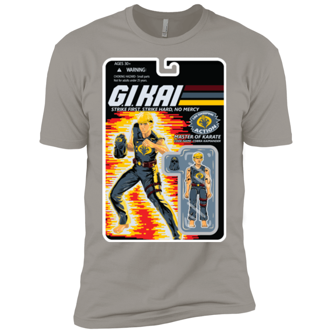 T-Shirts Light Grey / YXS GI KAI Boys Premium T-Shirt