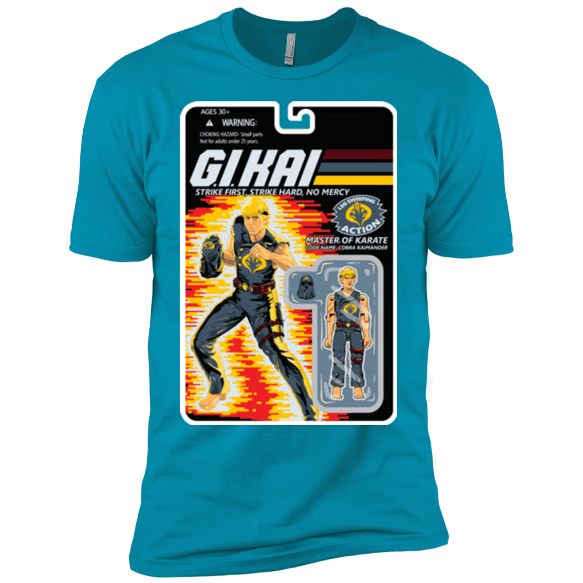 T-Shirts Turquoise / YXS GI KAI Boys Premium T-Shirt