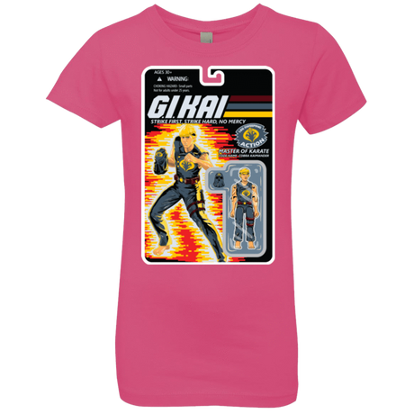 T-Shirts Hot Pink / YXS GI KAI Girls Premium T-Shirt