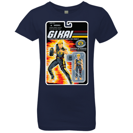 T-Shirts Midnight Navy / YXS GI KAI Girls Premium T-Shirt
