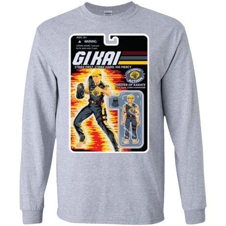 T-Shirts Sport Grey / S GI KAI Men's Long Sleeve T-Shirt