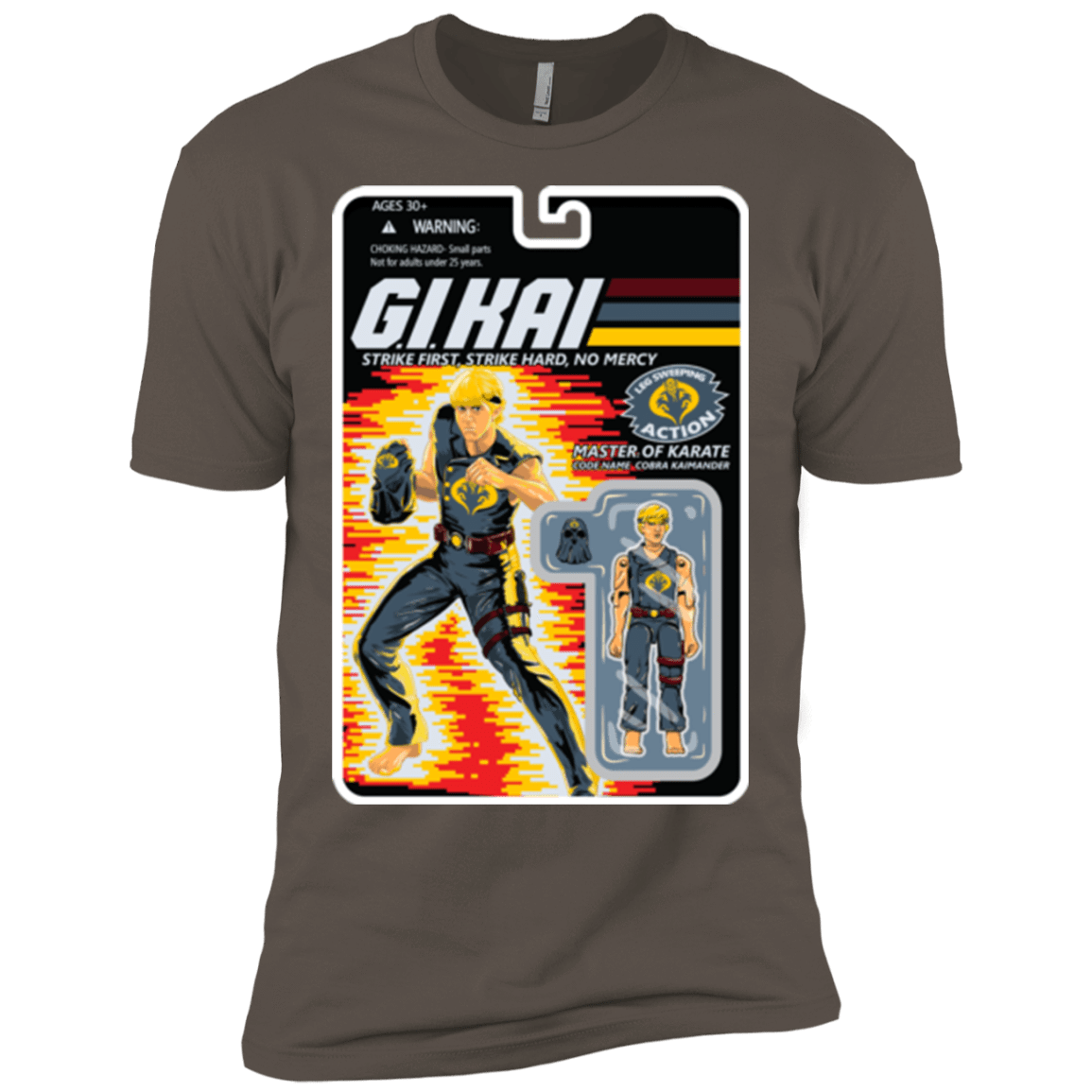 T-Shirts Warm Grey / X-Small GI KAI Men's Premium T-Shirt