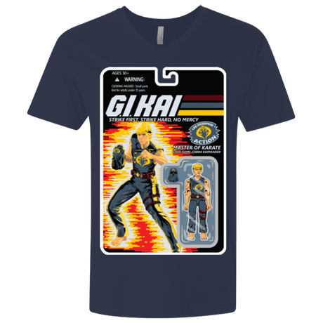 T-Shirts Midnight Navy / X-Small GI KAI Men's Premium V-Neck