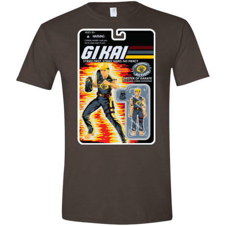 T-Shirts Dark Chocolate / S GI KAI Men's Semi-Fitted Softstyle
