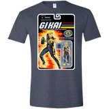 T-Shirts Heather Navy / S GI KAI Men's Semi-Fitted Softstyle