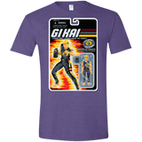 T-Shirts Heather Purple / S GI KAI Men's Semi-Fitted Softstyle