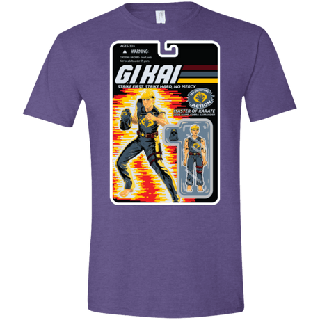 T-Shirts Heather Purple / S GI KAI Men's Semi-Fitted Softstyle