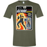 T-Shirts Military Green / S GI KAI Men's Semi-Fitted Softstyle