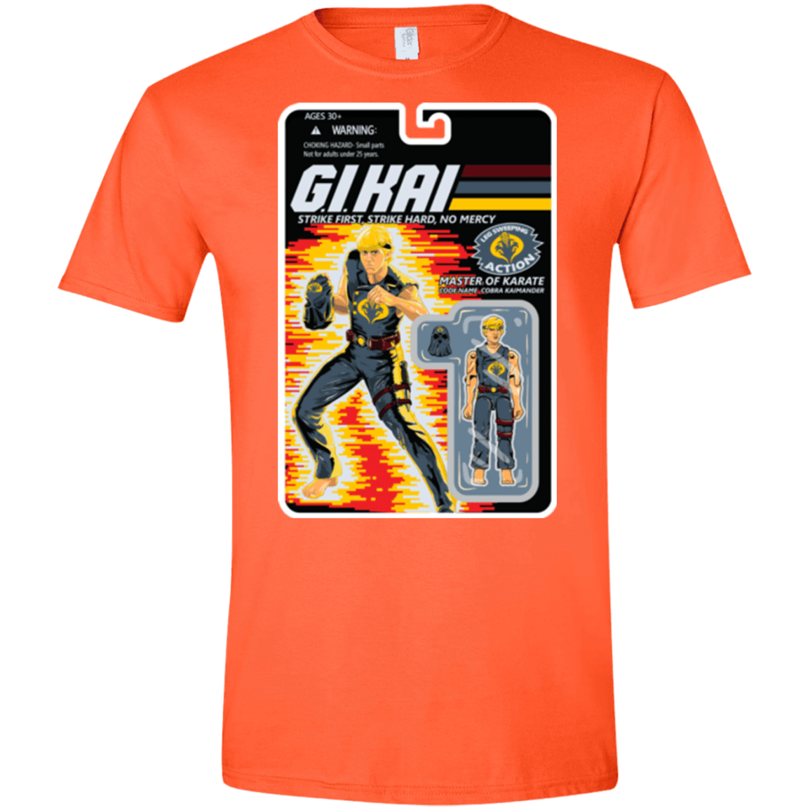 T-Shirts Orange / S GI KAI Men's Semi-Fitted Softstyle