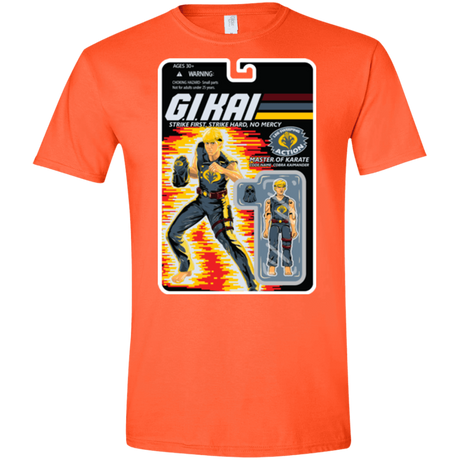 T-Shirts Orange / S GI KAI Men's Semi-Fitted Softstyle