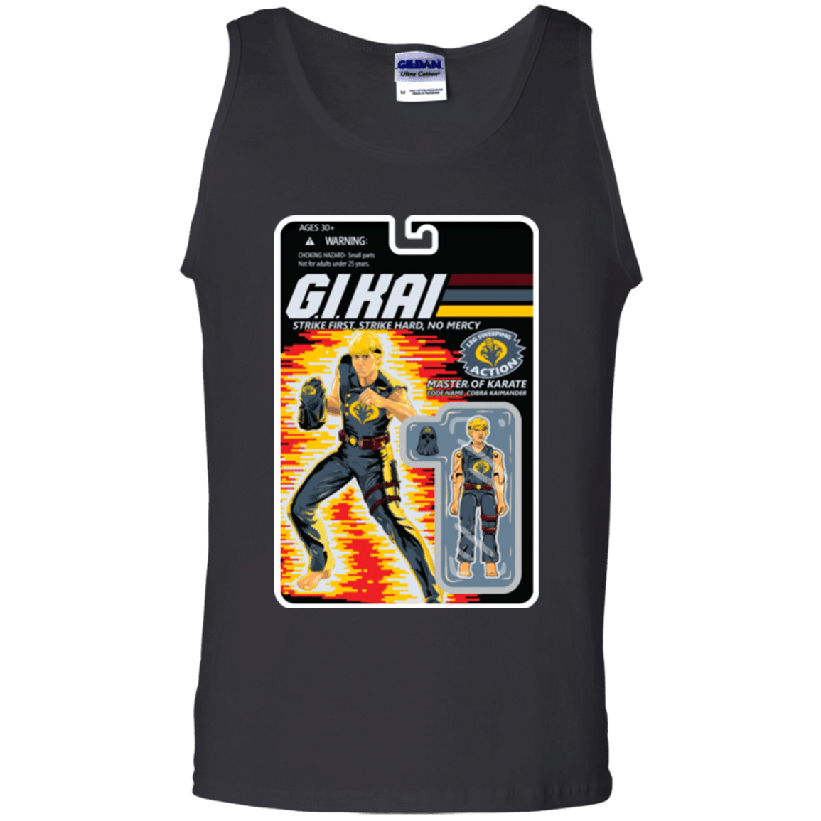 T-Shirts Black / S GI KAI Men's Tank Top