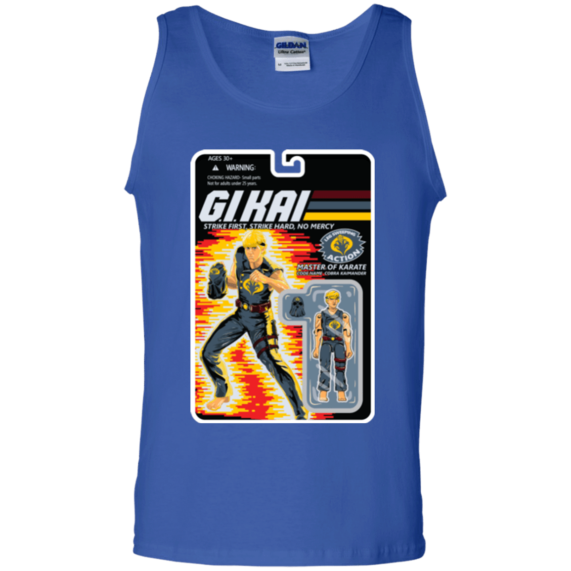 T-Shirts Royal / S GI KAI Men's Tank Top