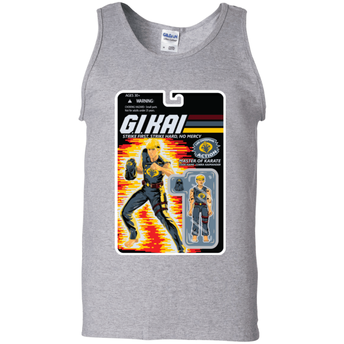 T-Shirts Sport Grey / S GI KAI Men's Tank Top