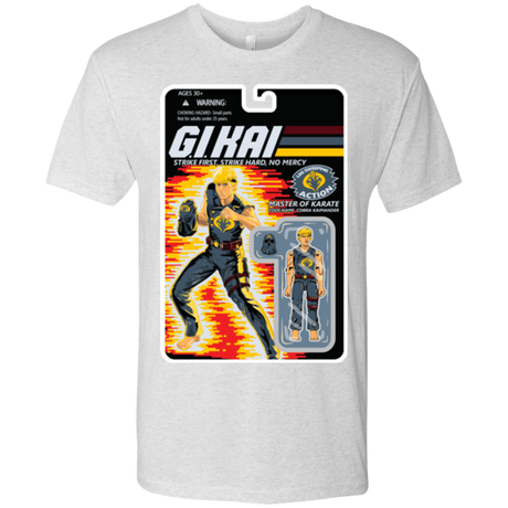 T-Shirts Heather White / S GI KAI Men's Triblend T-Shirt