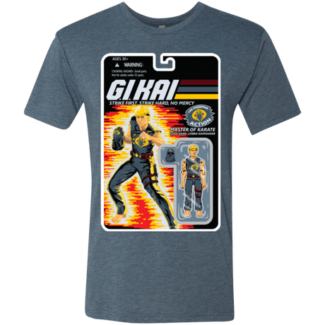 T-Shirts Indigo / S GI KAI Men's Triblend T-Shirt