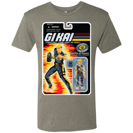 T-Shirts Venetian Grey / S GI KAI Men's Triblend T-Shirt