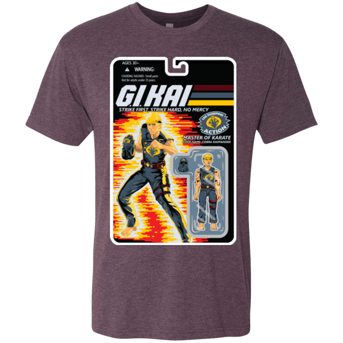 T-Shirts Vintage Purple / S GI KAI Men's Triblend T-Shirt