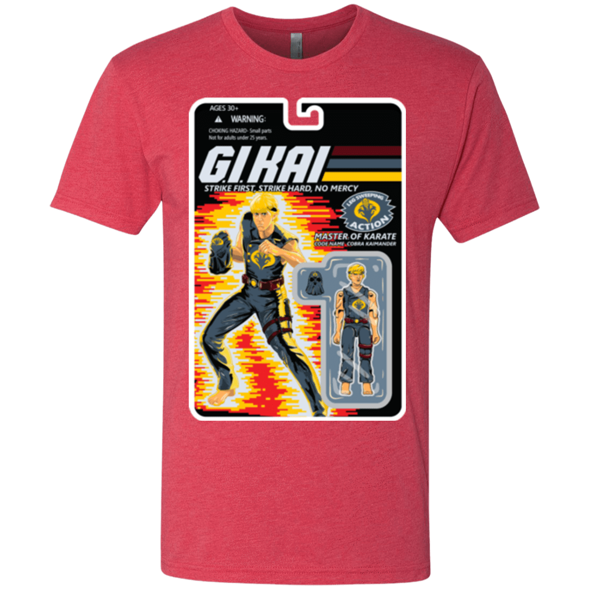 T-Shirts Vintage Red / S GI KAI Men's Triblend T-Shirt
