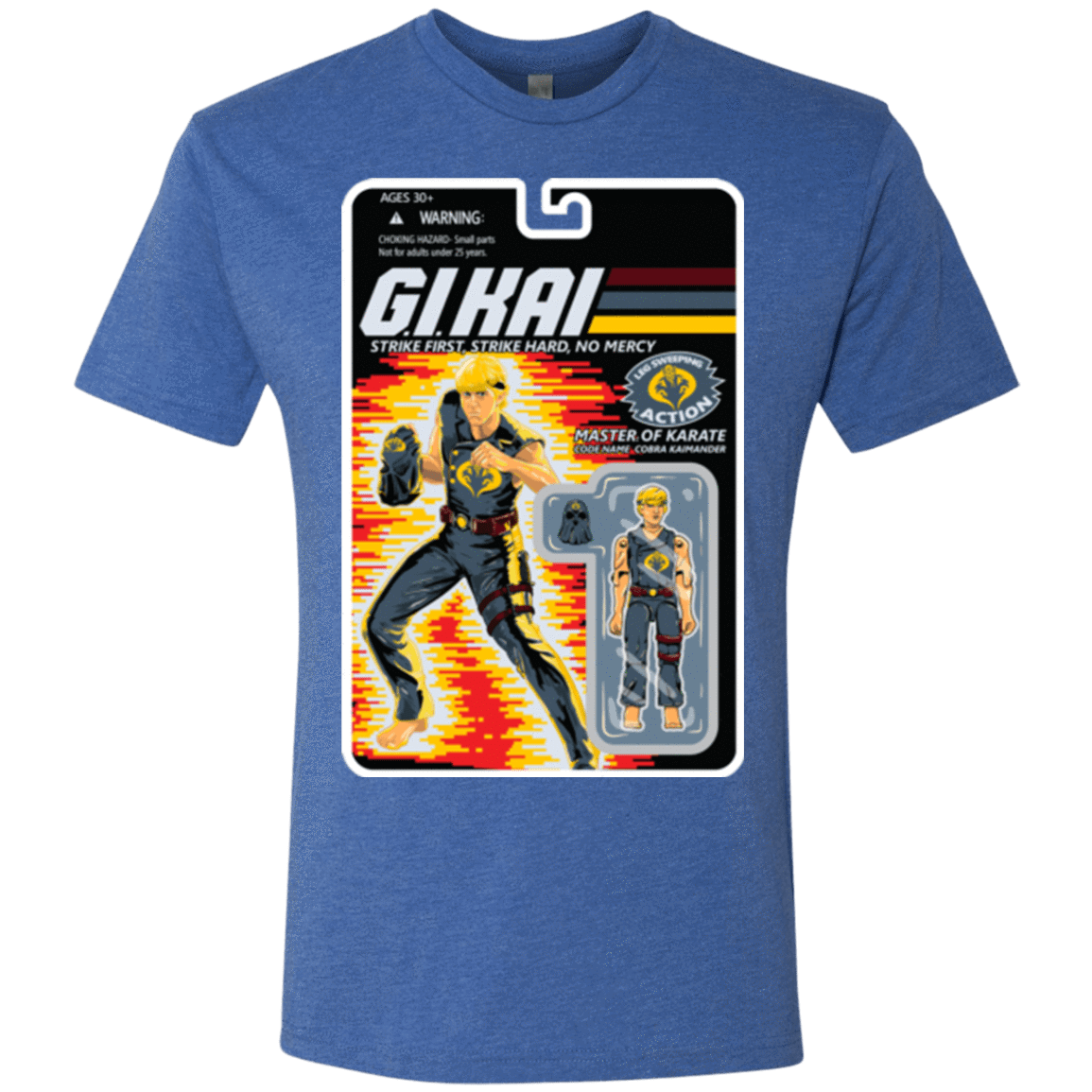 T-Shirts Vintage Royal / S GI KAI Men's Triblend T-Shirt