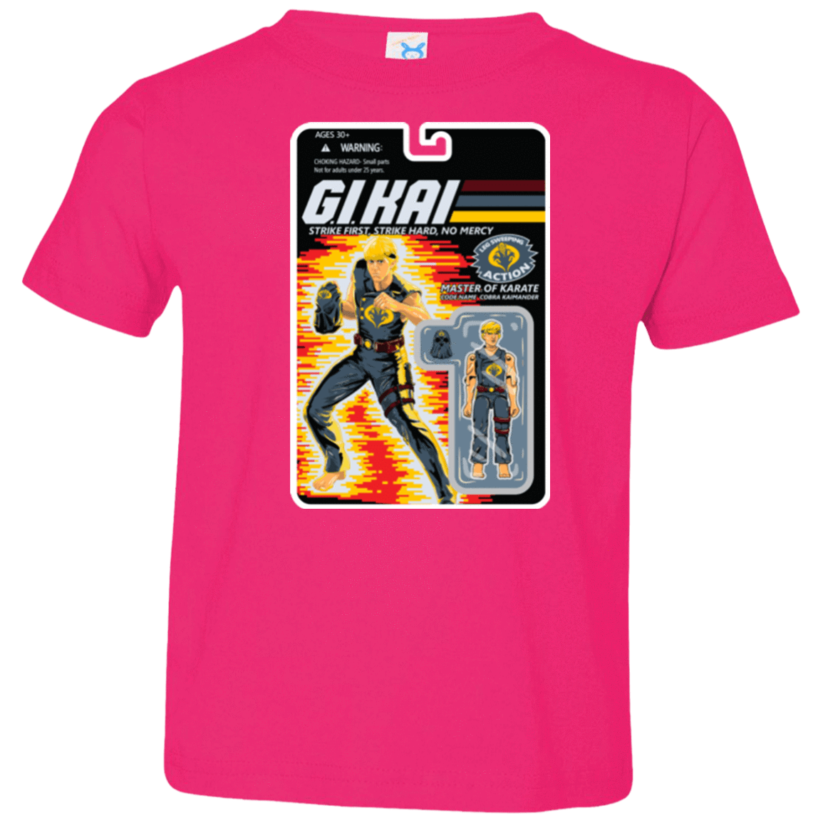 T-Shirts Hot Pink / 2T GI KAI Toddler Premium T-Shirt