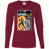 T-Shirts Cardinal / S GI KAI Women's Long Sleeve T-Shirt