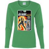 T-Shirts Irish Green / S GI KAI Women's Long Sleeve T-Shirt