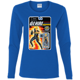 T-Shirts Royal / S GI KAI Women's Long Sleeve T-Shirt