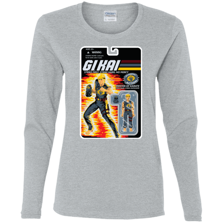 T-Shirts Sport Grey / S GI KAI Women's Long Sleeve T-Shirt